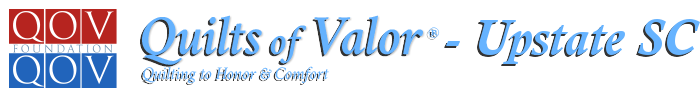 Quilts of Valor Foundation – Upstate SC
